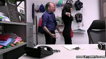 Preview 2 of Rim Saidi Mise - MILF thief Crystal Rush wants to escape after she was caught by Wrex Oliver. But the only way to avoid the cops is to fuck with the horny officer.