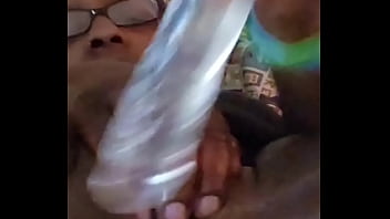 Preview 3 of Java Chubby Mom - Ebony Self Pleases Her Ass &amp_ Pussy With Toys Preview (KYExperience)