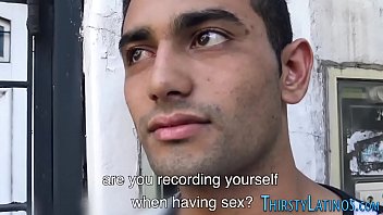 Preview 1 of Lady Old Party - Straight latino gets cum facial and sucks