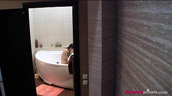 Preview 4 of Hot Sex Squirt Hd - My showering stepsister 19 (HD hidden camera)