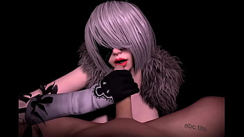 Preview 4 of Mom San Sisters - 2B Blowjob VaM