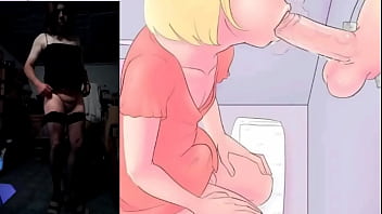 Preview 1 of Backslick Blonde - Estrenando tangas 2