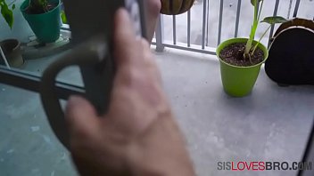 Preview 1 of Local Patin Sex - Slutty step SISTER rides her Dylan Vox