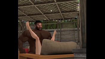 Preview 3 of 2 Kontol Masuk Satu Vagina - handsome hunk duane brown tackles another neighborhood wife