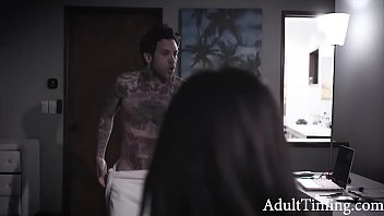 Preview 1 of Skype Curly - step Sister Wants To Anal Fuck Her- The Anal Virgin - Kendra Spade