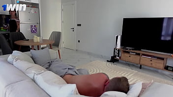 Preview 1 of Teared Nylon Lc06 - Quarreled with his Wife and cheated on her with the maid!