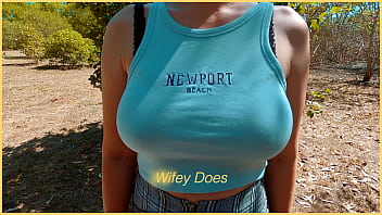Preview 1 of Danny Daniel Hard Fuck - POV Public Grabbing a handful of this milfs TITS