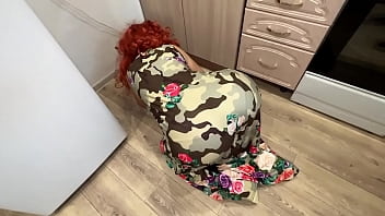 Preview 2 of Suzi Main - Stepmom twists her big ass and hopes for anal sex with her son