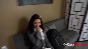 Preview 1 of Serviporno Virjenes Videos Porno - Some step Daddy Dick For Daughter Before School- Jane WIlde