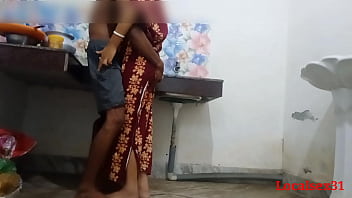 Preview 3 of Mariyana Viskonti Anal - Desi Village Bhabi Sex In kitchen with Husband ( Official Video By Localsex31)