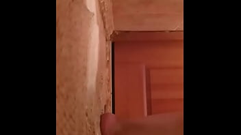 Preview 4 of Force Fuck Girl In Forest - The guy fucks himself in a big ass with a sex toy in the bathroom