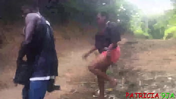 Preview 2 of Femdom Diaper Beby - ONE TEEN AMATEUR EBONY PORNSTAR FUCKED BBW PATRICIA 9JA ON THE ROAD SIDE WHEN PEOPLE ARE PASSING.