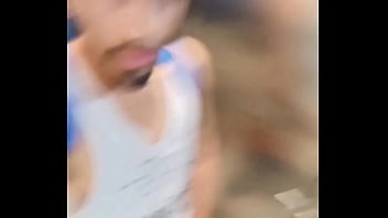 Preview 2 of Skater Cum Shoes - Big Dick Latino Risky Jerking Off In The Mall&#039_s Public Bathroom Got Caught And Touched Multiple Times