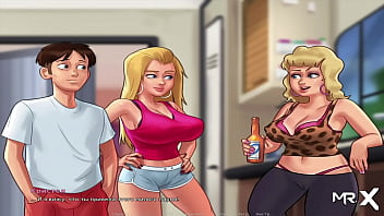 Preview 2 of Biggest Bum In Girls - SummertimeSaga - Hillbilly Cheerleader Outfit E1 # 63