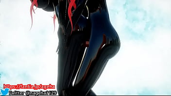 Preview 2 of Chrissy Organ - 魔乳ホノルルのふたなり密着立ちバック