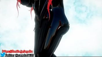 Preview 3 of Chrissy Organ - 魔乳ホノルルのふたなり密着立ちバック