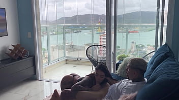 Preview 3 of 6ka Sex Vidio - FUCKING THE BRUNETTE&#039_S PUSSY ON THE COUCH