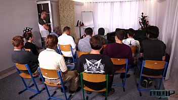 Preview 1 of Obey C 669 - A widespread student at a sexual education lesson