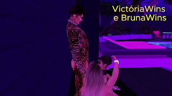 Preview 1 of Sofia Jaques - VictoriaWins e Bruna duas casadas