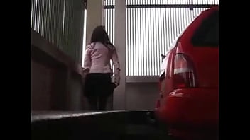 Preview 2 of Well Xxxsamazing - Brunette pees in car park