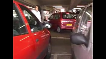 Preview 1 of Well Xxxsamazing - Brunette pees in car park