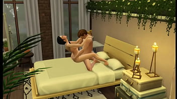 Preview 3 of Japanese Tickle Orgasm - Sims porn