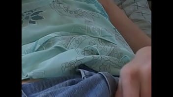 Preview 1 of Son Fuck Herreal Mother - Hot blonde plays with a dildo before fucking a black dick