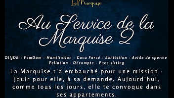Preview 4 of Sex Dnu - Au Service de la Marquise 2 - French audio porn femdom JOI