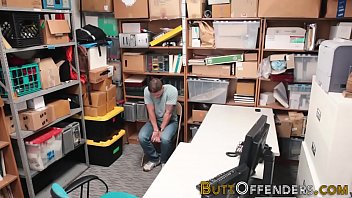 Preview 2 of Nasty Lexi - Amateur thief rides big black cock