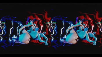Preview 2 of Mature Wemcam - Braindance Sex Us Cracks - psychedelic orgy with Cyberpunk 2077 stars