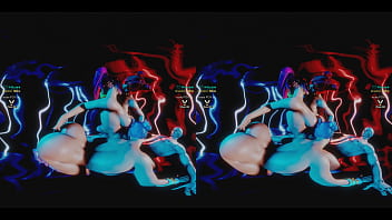 Preview 4 of Mature Wemcam - Braindance Sex Us Cracks - psychedelic orgy with Cyberpunk 2077 stars