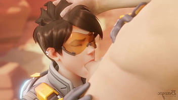 Preview 3 of Seducing Home Sister - Tracer Paying a Bet - Bewyx ft. CinderDryadVA