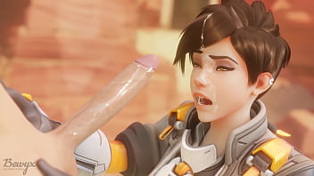 Preview 4 of Seducing Home Sister - Tracer Paying a Bet - Bewyx ft. CinderDryadVA