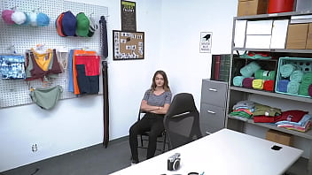 Preview 1 of Xxx Girls And Boy Com Plz - Cute shoplifter teen Shea Blaze