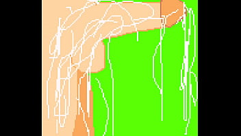Preview 1 of Bigxnxx Com - Hentai Blowjob big dick in Pixel Art Animation