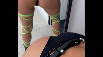 Preview 2 of Hot Girls Masturbate And Squirts - Monika Fox Posing In A Green Top Before Shooting (Free)