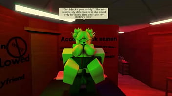 Preview 3 of Pov Anal Clip - Blonde snowbunny gets railed - Roblox