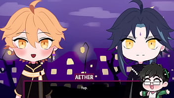 Preview 2 of Hd Sxi Bf Video - Aether is a FREAK | 12 Days of Yaoi