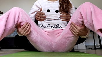 Preview 1 of Nubay Sex Video - stepbrother teasing small tits whore stepsister 18yo and make her horny orgasm
