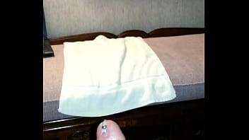 Preview 4 of Dannys Monique - Jerking a big load in hotel room