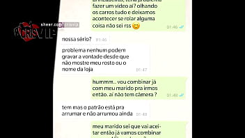 Preview 2 of Chaturbate Coupl - Cristina Almeida levando rola sem camisinha e tomando leitinho do vendedor da concession&aacute_ria,  marido corno filma toda putaria. - Trailer.