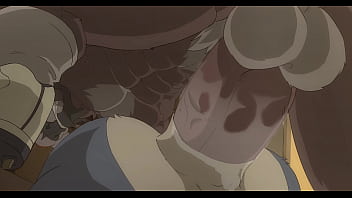 Preview 2 of Chines Sex X Videoin - Little soccer furry gets penetrated by three big males