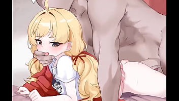 Preview 4 of Getbabyxxx - Yoshimi getting pinned blue archive hentai