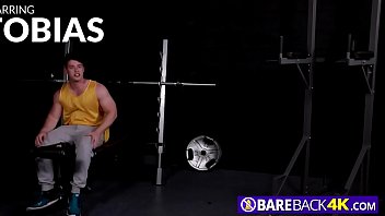 Preview 1 of Massage Asmr Reflexyologi - BAREBACKING my straight gym BIG DICKED muscled buddy