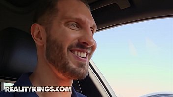Preview 1 of Seachwww Sexkino Ru - Big tit skinny (Savannah Sixx) gets stretched out by inked (Quinton James) - Reality Kings
