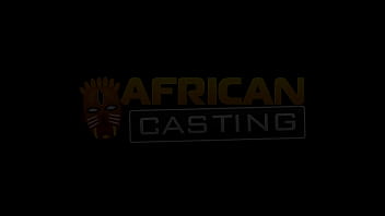 Preview 1 of Indian Wife Saree Undreess - AFRICAN CASTING - Hairy Pussy Ebony Fumbled By Big White Dick Producer
