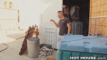 Preview 1 of Horny Wife Jepang - HotHouse - Jock&#039_s Ass Takes A Big Pounding From A Massive Hunk Cock - Pierce Paris ,  Aston Springs