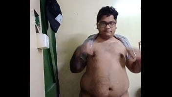 Preview 2 of Mama Follada X Hijos - Brij Jerks Off &amp_ Cums In Another Room Of His House (Light Mode)