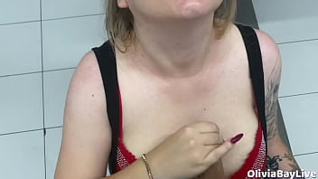 Preview 4 of Cum Seyar Pirn - Pool game leads to public toilet! Slutty blowjob!