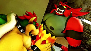 Preview 1 of Baru Pacah - Bowser x Incineroar